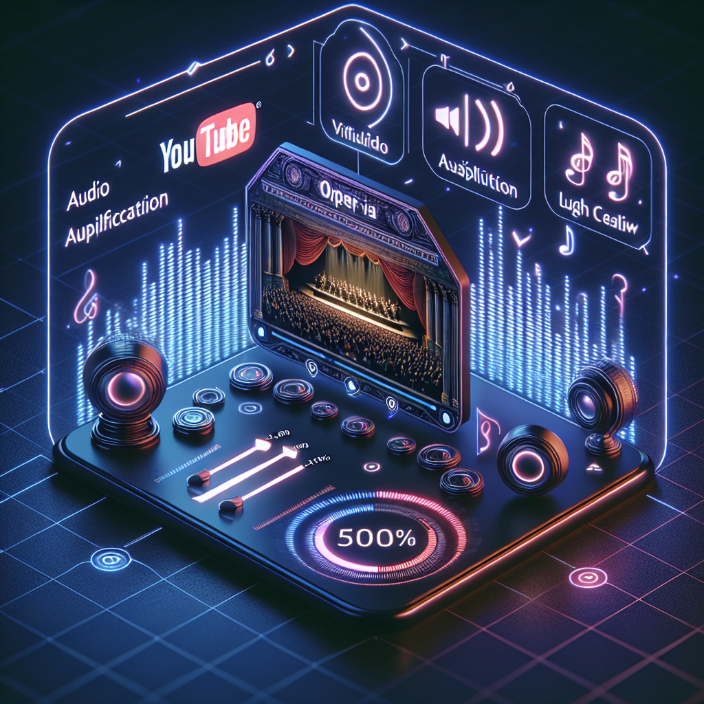 Opera One integra YouTube e amplifica áudio em até 500%