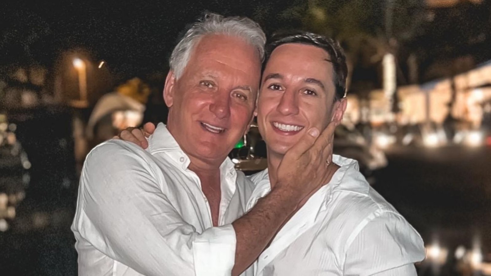 Otávio Mesquita e filho lutador exibem corpos em forma: futuro promissor?