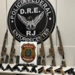 PF apreende 10 fuzis e 12 pistolas em operações na Via Dutra