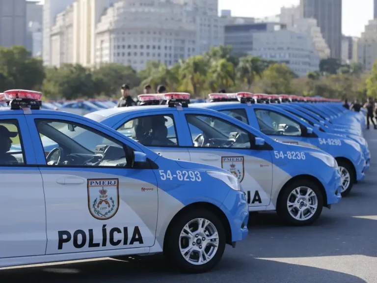Viaturas compõem a frota da Polícia Militar do Estado do Rio de Janeiro