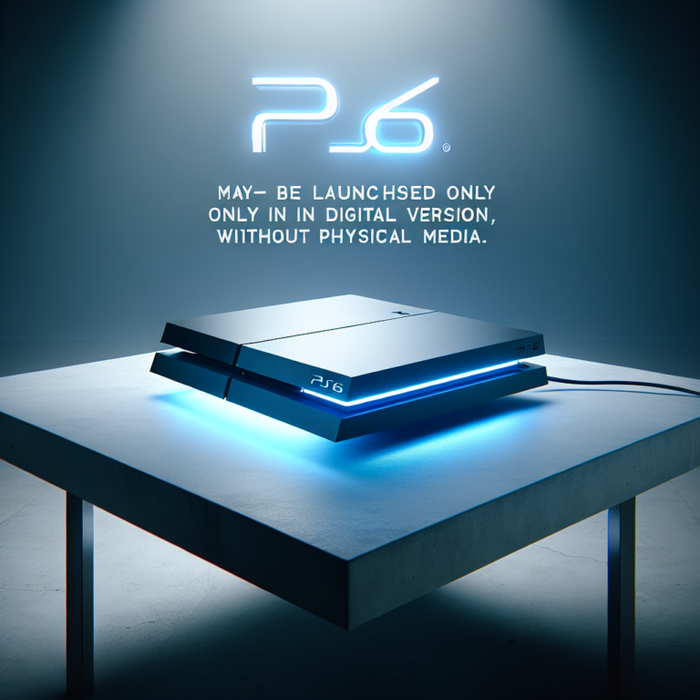 PS6 pode ser lançado apenas na versão digital sem mídia física