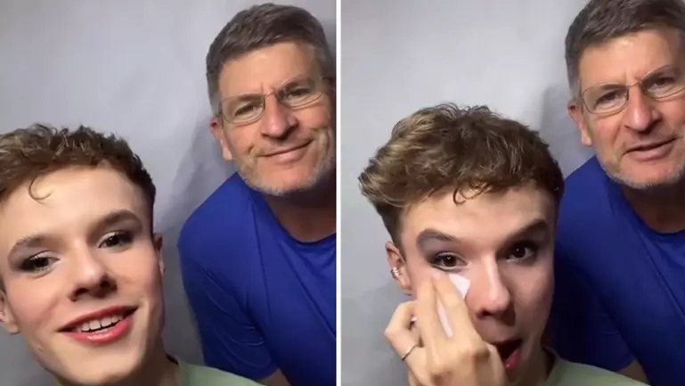 Pai defende influenciador agredido por homofobia ao vivo