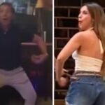 Pai filmado imitando macaco após retorno à Argentina em 24h