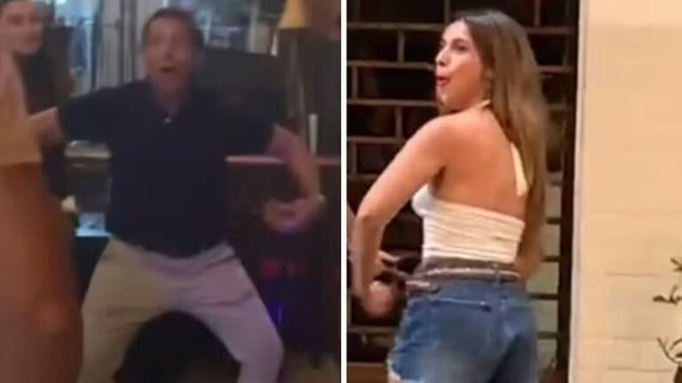 Pai filmado imitando macaco após retorno à Argentina em 24h