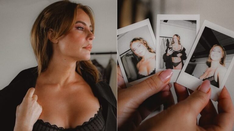 Paolla Oliveira exibe lingeries deslumbrantes em ensaio exclusivo