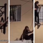 Pichadora detida tenta invocar ‘Maria da Penha’ em defesa Pichadora detida tenta invocar ‘Maria da Penha’ em defesa