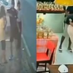 Polícia prende homem por agressões repentinas em vídeo chocante