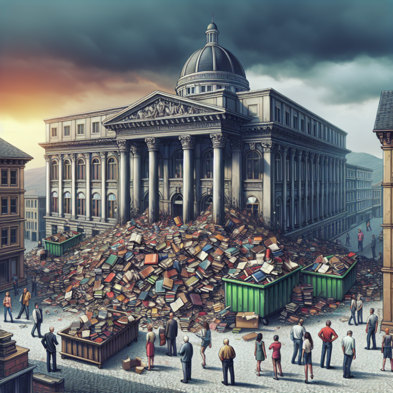 Prefeitura descarta livros em lixão e gera indignação pública