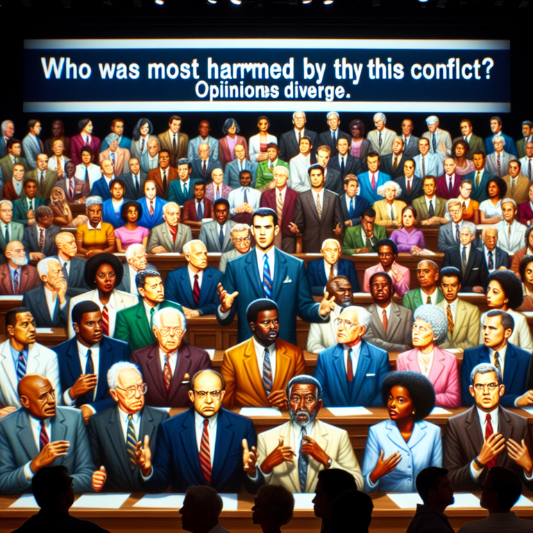 Quem Saiu Mais Prejudicado com Este Conflito? Opiniões Divergem.
