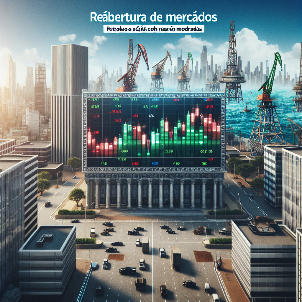 Reabertura de Mercados: Petróleo e Ações Sob Reação Moderada