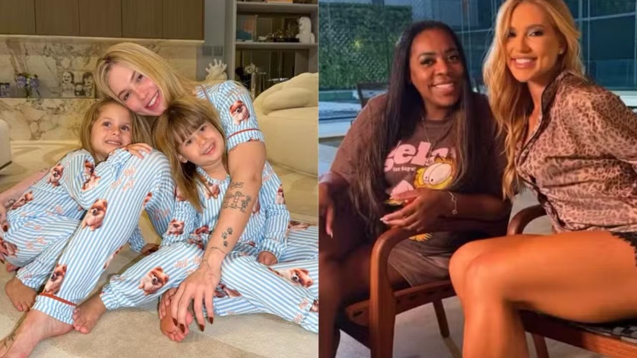 Reação da mãe de Vini Jr. a vídeo de filhas de Virginia emociona