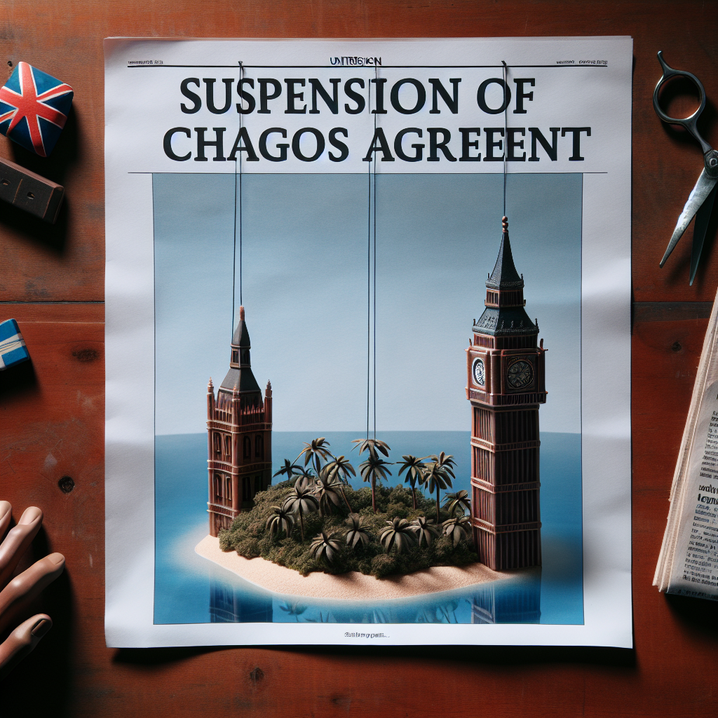 Reino Unido Suspende Acordo das Ilhas Chagos Após Críticas de Trump