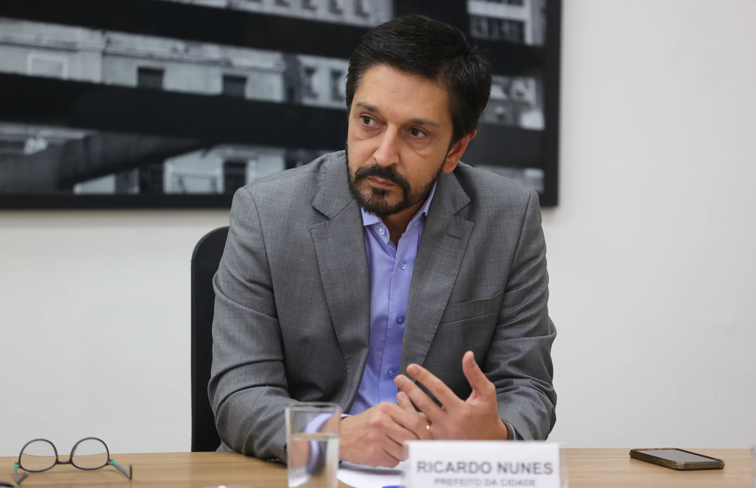 Prefeito de São Paulo Ricardo Nunes (MDB)