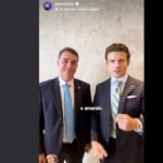 Rival da família Bolsonaro se declara apoio a Flávio Bolsonaro