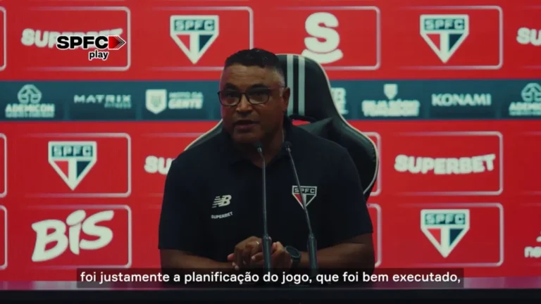 Roger avalia empate do São Paulo e repetição de jogadas-chave
