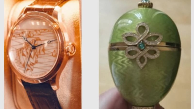 Roubo de mochila em pub de Londres inclui ovo Fabergé e joias valiosas