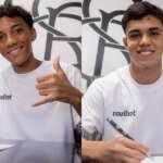 Santos renova contratos de Gustavo Henrique e Robinho Jr. até 2031