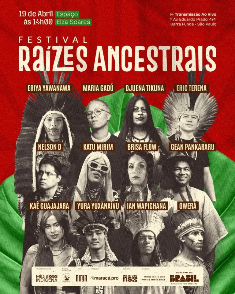 Festival celebra Dia dos Povos Indígenas em São Paulo
