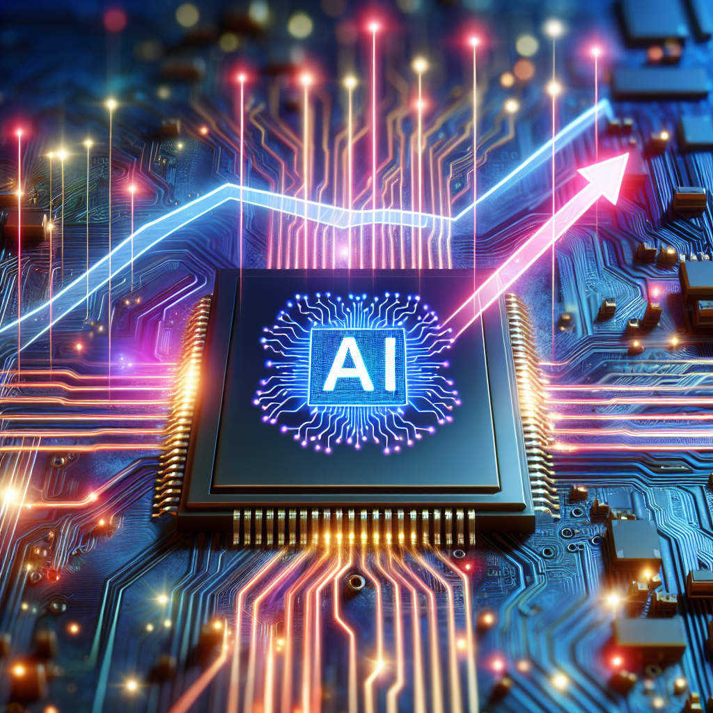 Semicondutores: Ação impulsionada por IA cresce 40% em um mês