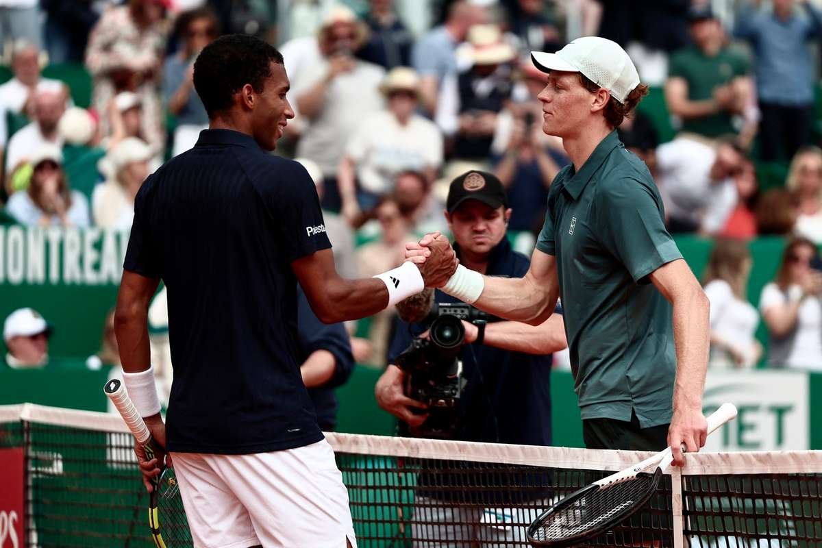 Sinner supera Auger-Aliassime e avança para semifinais em Monte Carlo