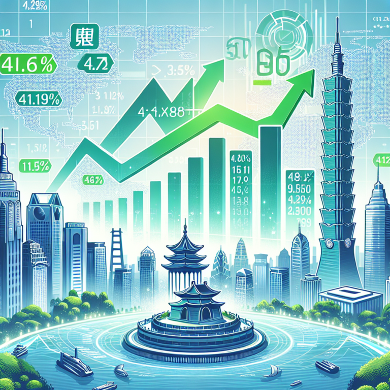Taiwan: Índice Weighted sobe 4,61% e ações em alta no pregão