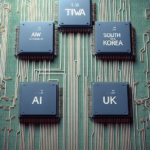 Taiwan e Coreia do Sul superam Reino Unido em mercado de chips de IA