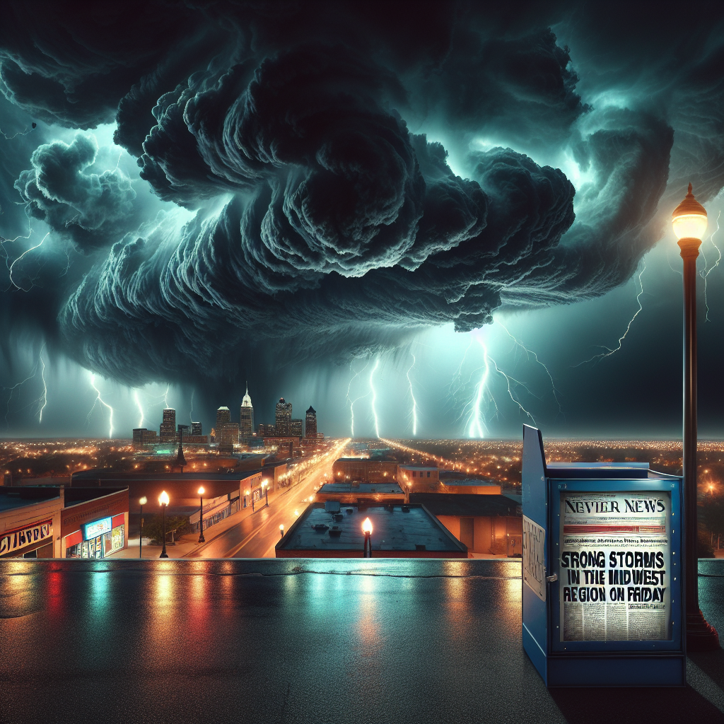 Tempestades Fortes São Esperadas no Centro-Oeste na Sexta-feira