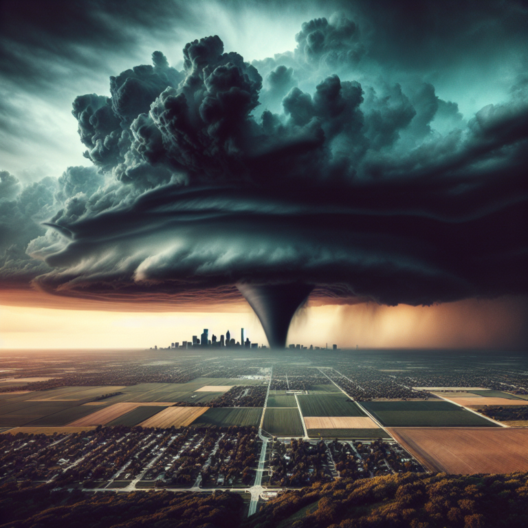 Tempestades Severas e Risco de Tornados no Missouri e Illinois