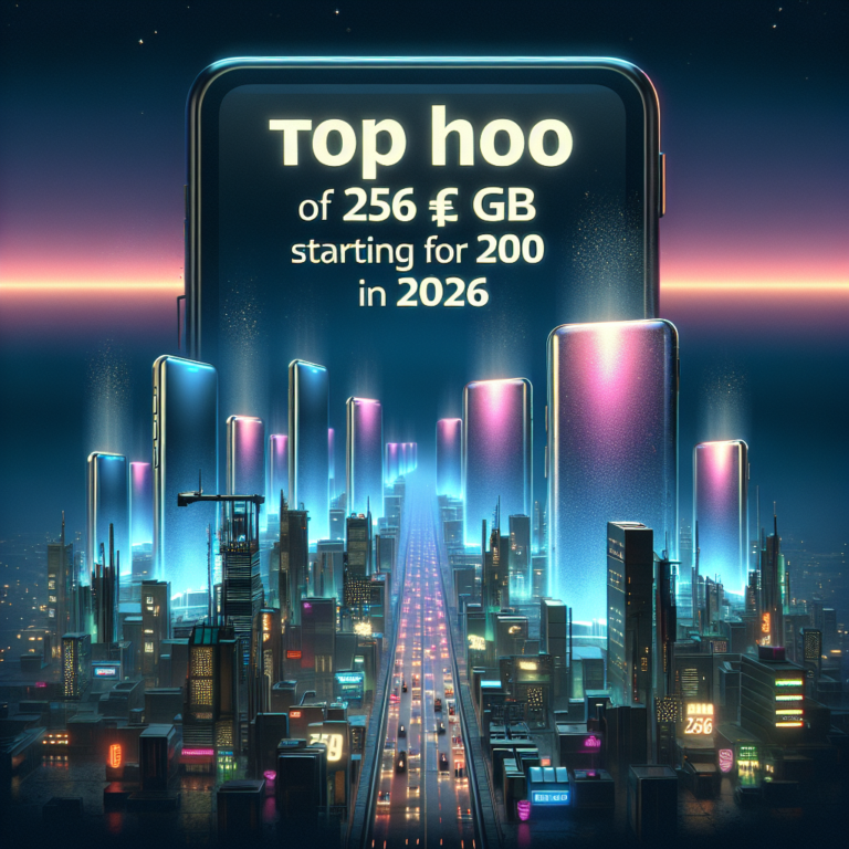 Top 15 celulares de 256 GB a partir de R$ 800 em 2026