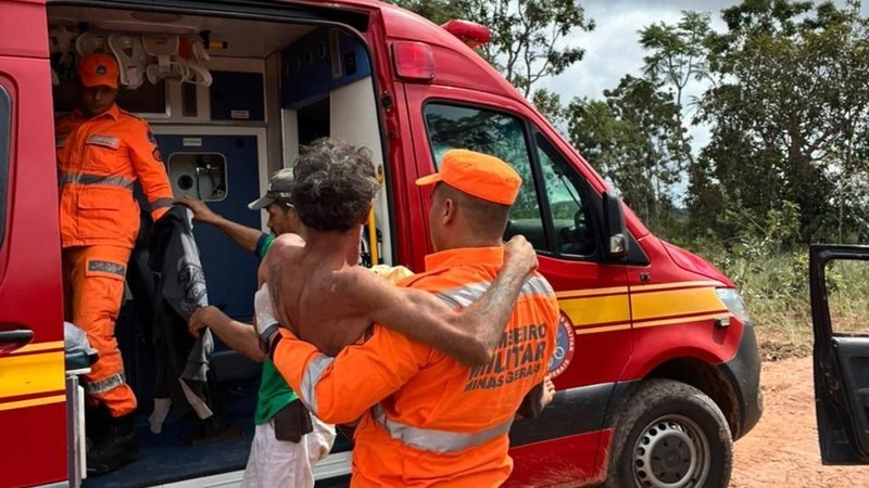 Trabalhador é salvo após quatro dias perdido na mata sem comida