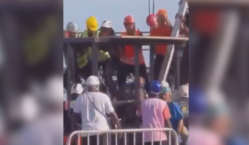 trabalhador morre durante montagem de palco do show da Shakira