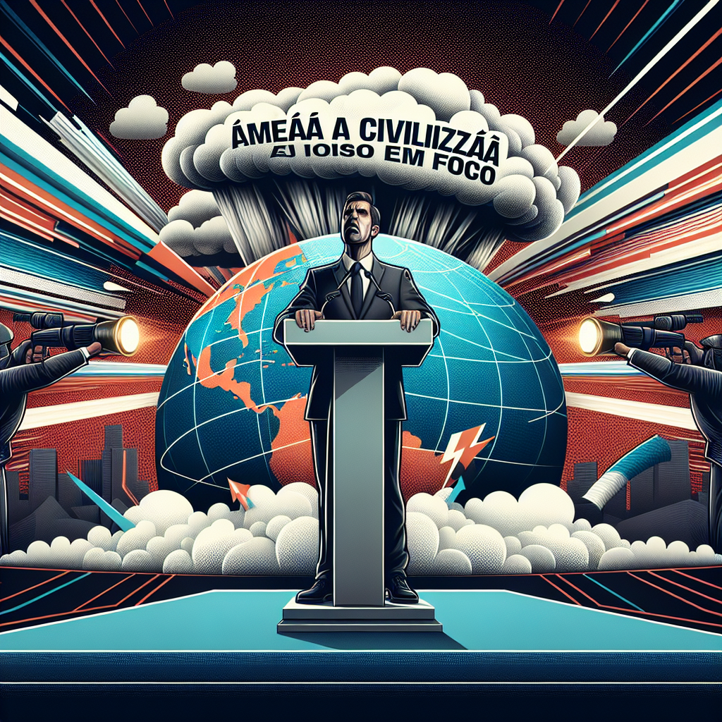 Trump Eleva Retórica sobre Irã: Ameaça à Civilização em Foco