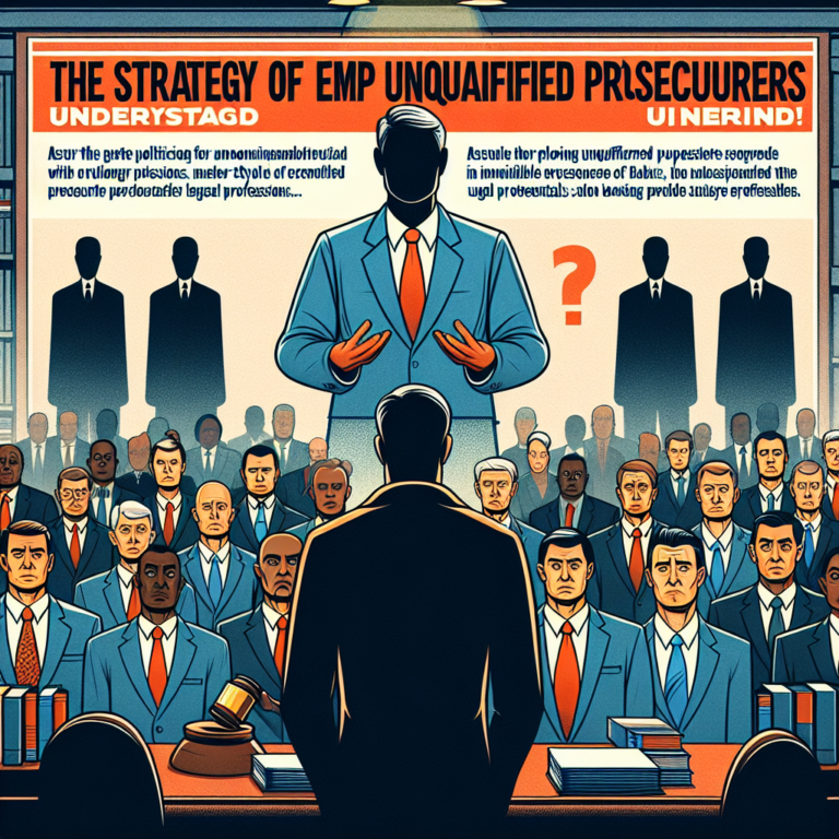 Trump e a Estratégia por Procuradores sem Qualificação: Entenda!