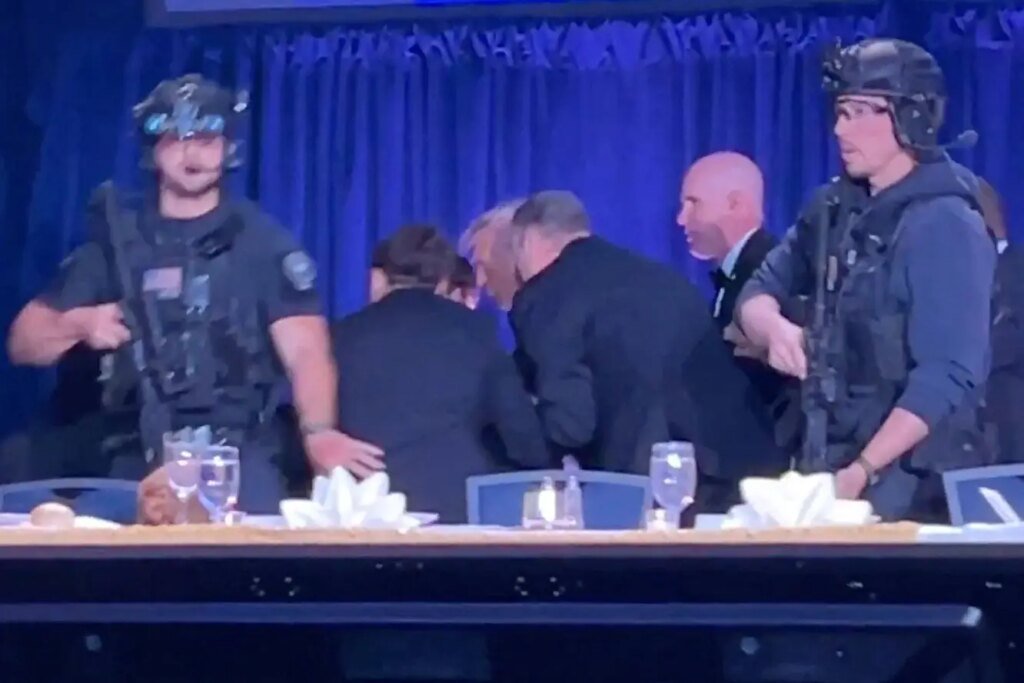 Trump elogia segurança após incidente em jantar na Casa Branca