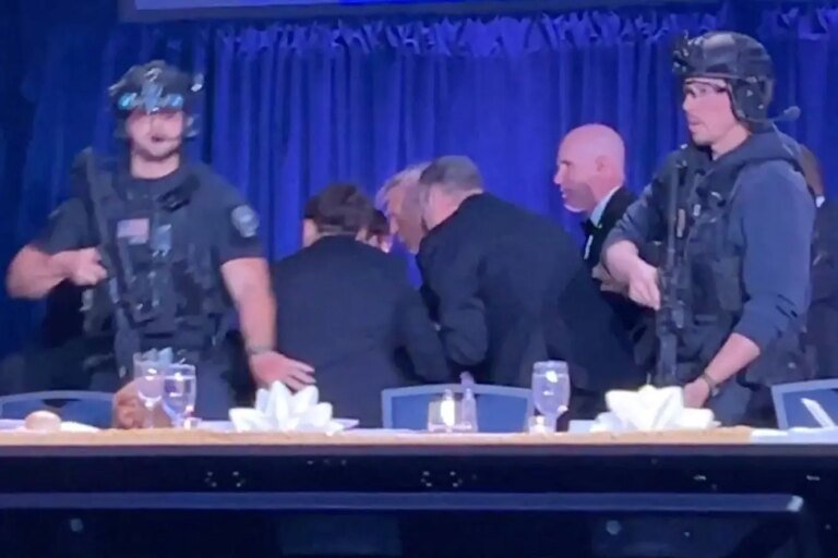 Trump elogia segurança após incidente em jantar na Casa Branca