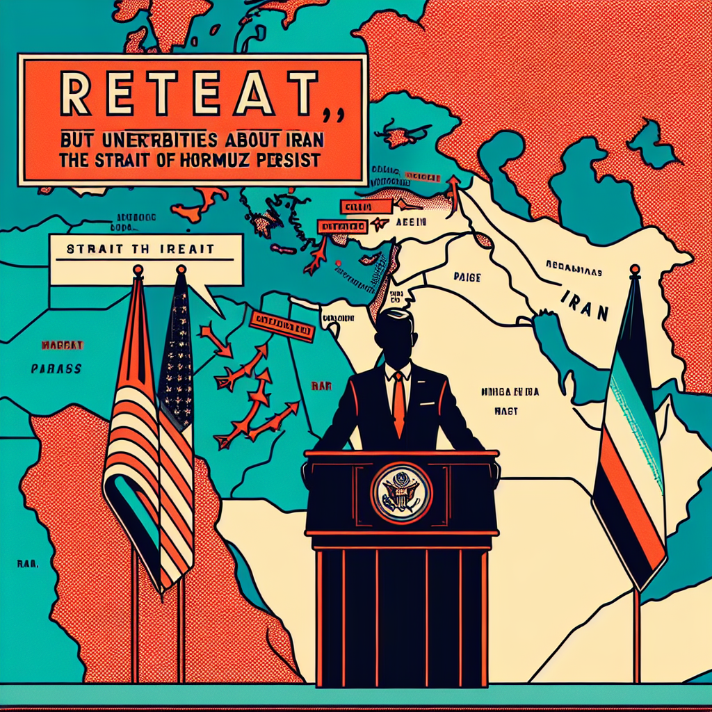 Trump recua, mas incertezas sobre Irã e Estreito de Hormuz persistem