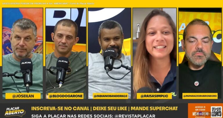 Vasco deve focar na Copa Sul-Americana, diz especialista