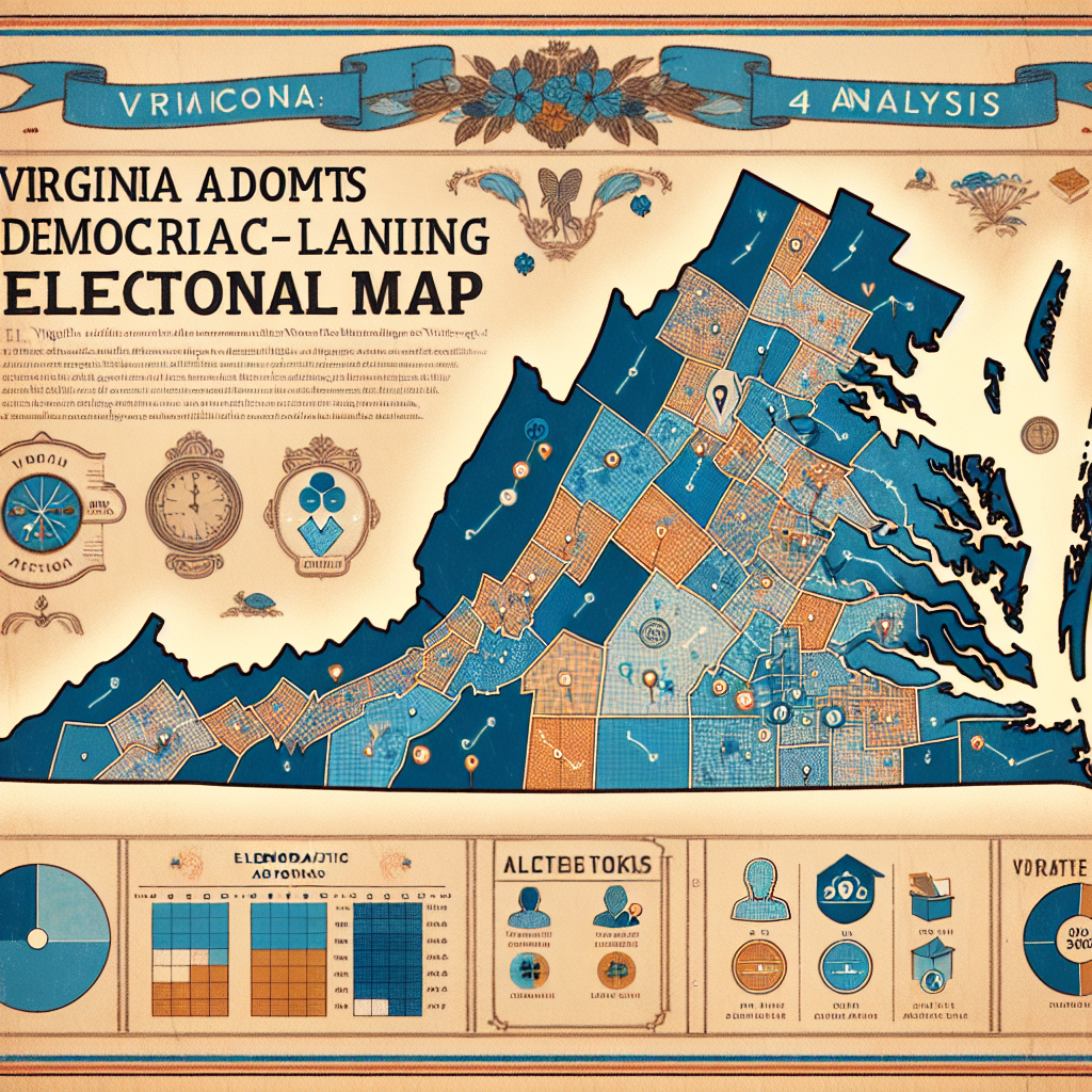 Virginia Adota Mapa Eleitoral Favorável aos Democratas: 4 Análises