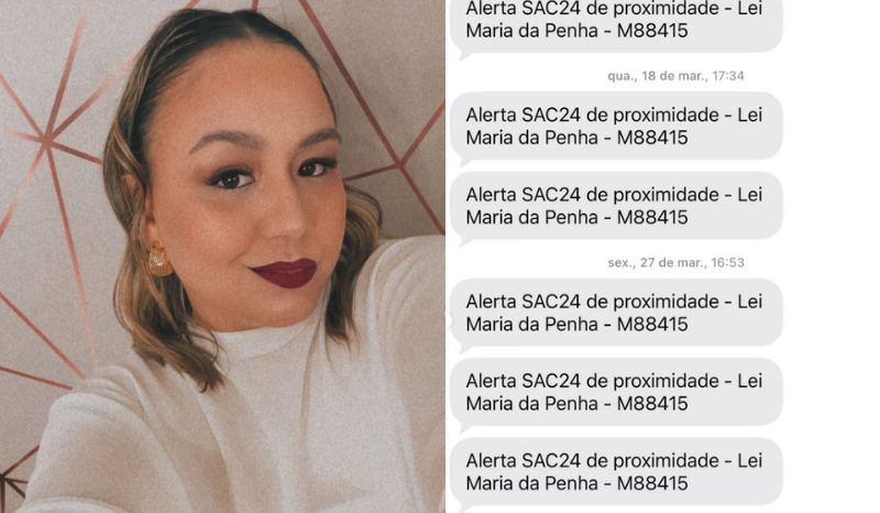 vítima de violência expõe falha em medidas protetivas