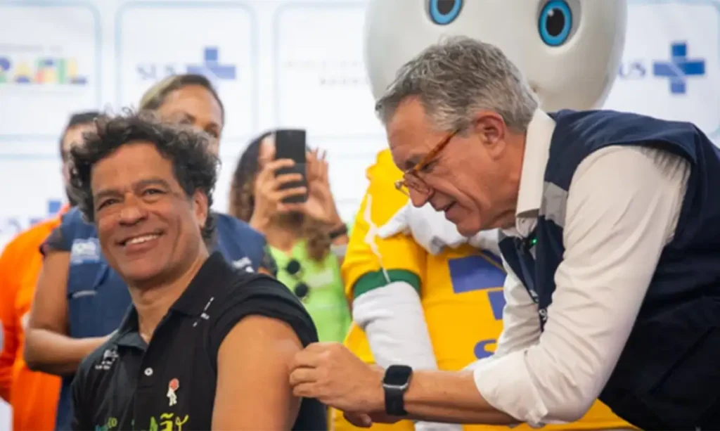 Campanha de Vacinação contra Sarampo Foca na Copa do Mundo