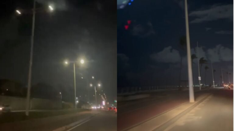 Iluminação de Pituaçu falha e deixa orla no escuro