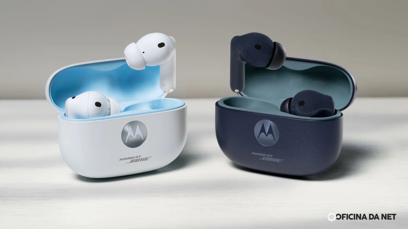 Motorola apresenta Moto Buds 2 Plus: áudio Bose e preço acessível