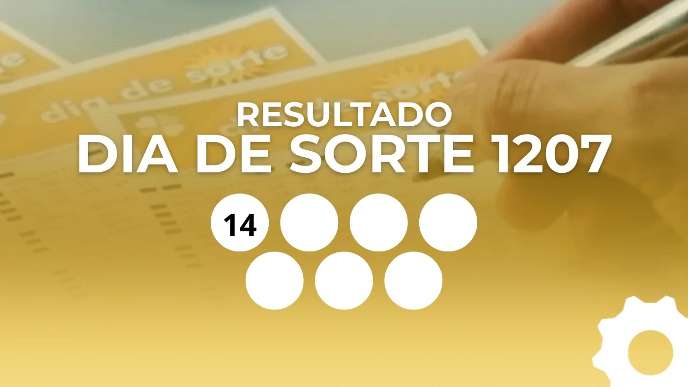 Números do Dia de Sorte 1207: Confira o resultado desta terça-feira