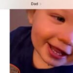 Pai responde mensagem da mãe e comove ao falar do filho fofo