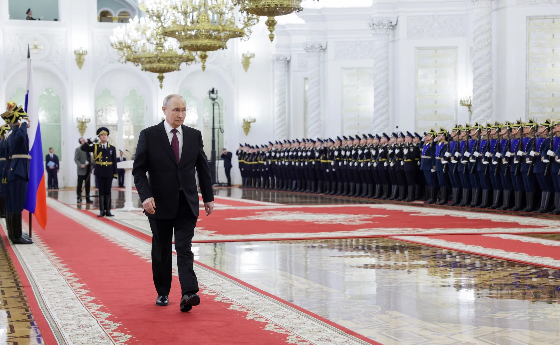 Presidente russo, Vladimir Putin, participa de cerimônia de condecoração de militares no Kremlin, em 23 de junho de 2026
