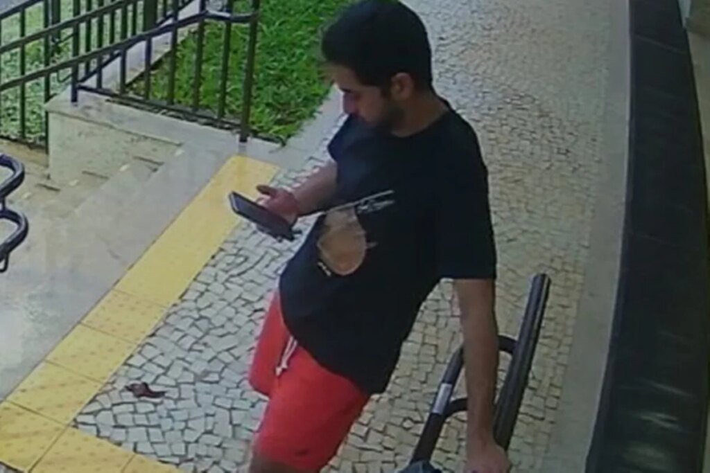 Vídeo mostra última vez que professor foi visto antes de ser morto