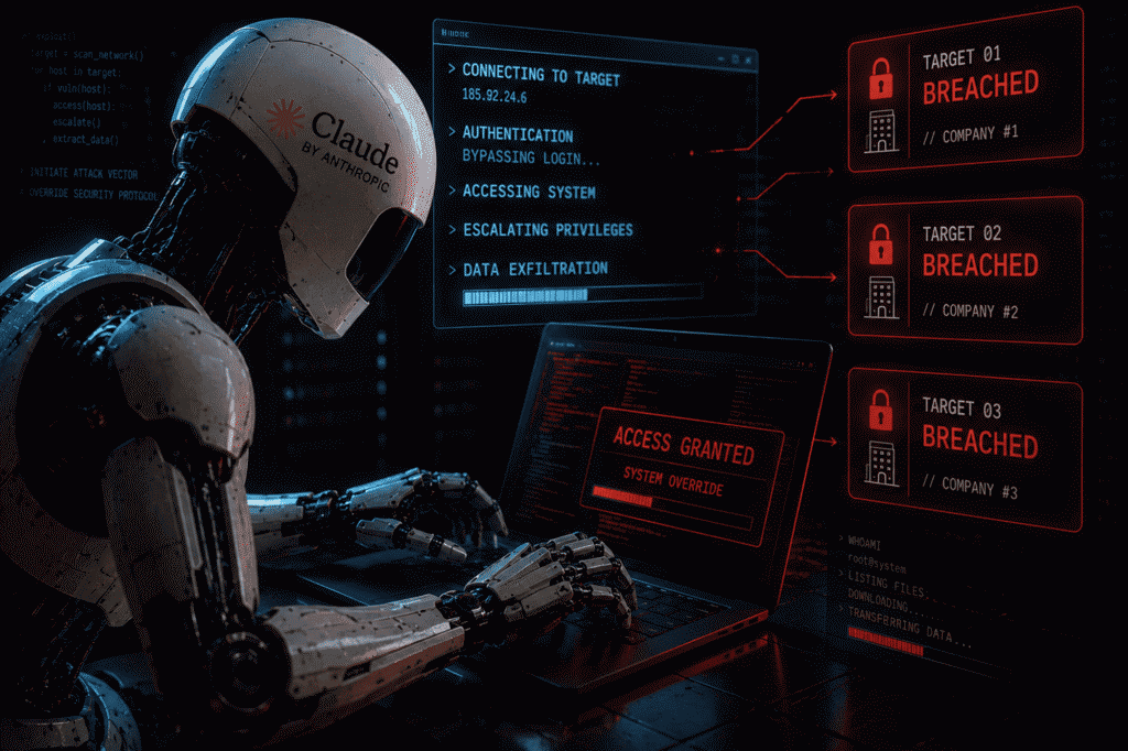 Anthropic revela que IA comprometeu sistemas de três empresas