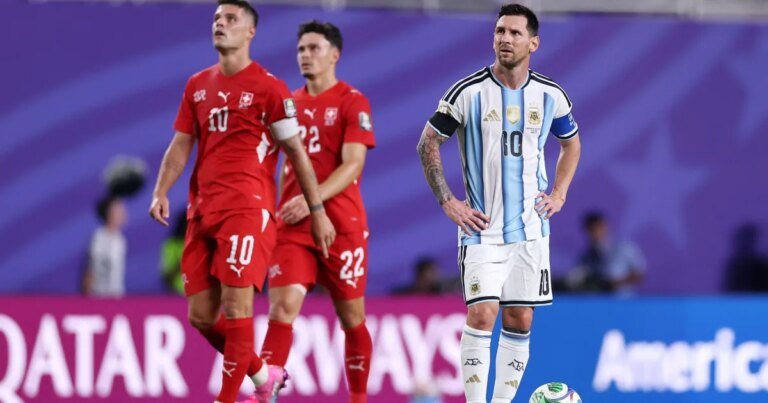 Argentina 3 x 1 Suíça: veja os melhores momentos das quartas da Copa