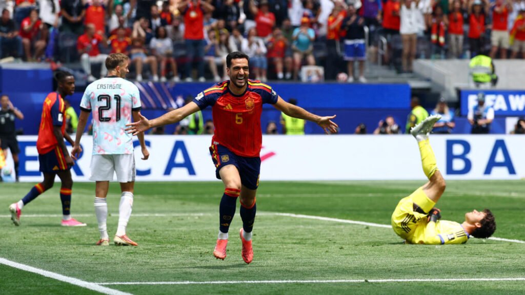 Copa do Mundo 2026: Merino garante vitória da Espanha sobre Bélgica