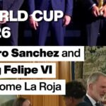 Copa do Mundo 2026: Sanchez e Rei Felipe VI recebem La Roja Copa do Mundo 2026: Sanchez e Rei Felipe VI recebem La Roja